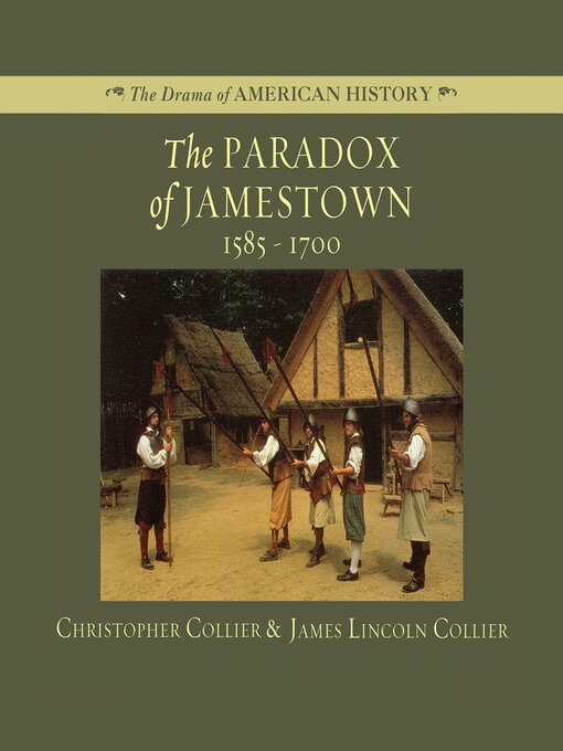 Title details for The Paradox of Jamestown by Christopher Collier - Wait list